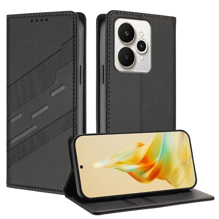 Embossed Multi-functional Wallet Retro Leather Phone Case, For Realme P4 5G, For Realme C71 India, For Realme 15 Pro 5G, For Realme 15 5G, For Realme C71 4G, For Realme Neo7 Turbo