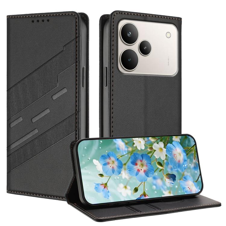 Embossed Multi-functional Wallet Retro Leather Phone Case, For Realme 16 Pro+ 5G, For Realme 16 Pro 5G, For Realme GT 8 Pro Global, For Realme P4x 5G, For Realme C85 Pro 4G, For Realme P4 Pro 5G