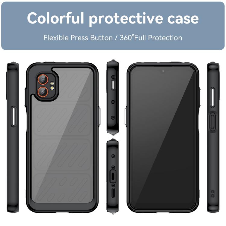 Colorful Series Acrylic Hybrid TPU Phone Case, For Samsung Galaxy Xcover 7 Pro