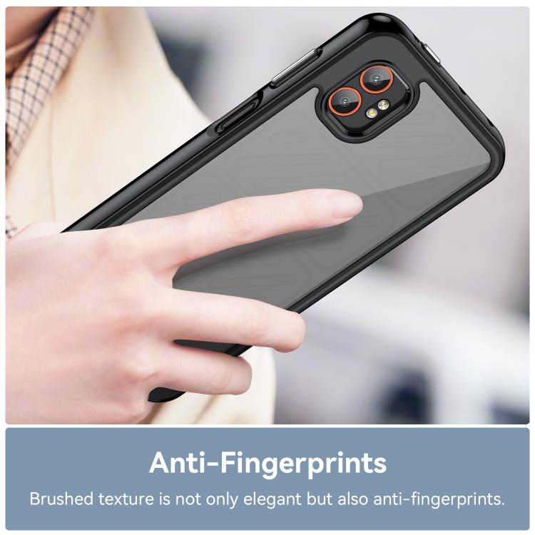 Colorful Series Acrylic Hybrid TPU Phone Case, For Samsung Galaxy Xcover 7 Pro