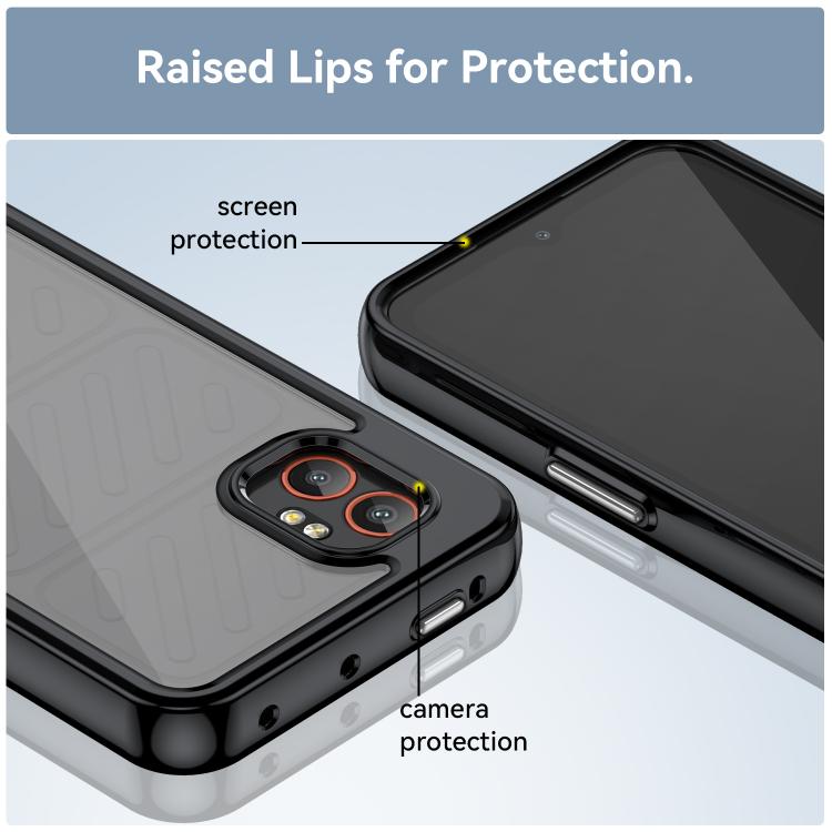 Colorful Series Acrylic Hybrid TPU Phone Case, For Samsung Galaxy Xcover 7 Pro