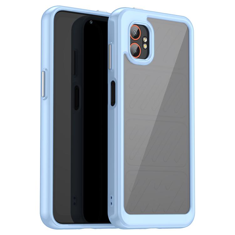 Colorful Series Acrylic Hybrid TPU Phone Case, For Samsung Galaxy Xcover 7 Pro