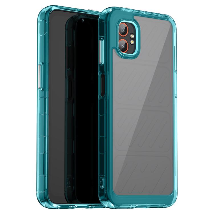 Colorful Series Acrylic Hybrid TPU Phone Case, For Samsung Galaxy Xcover 7 Pro