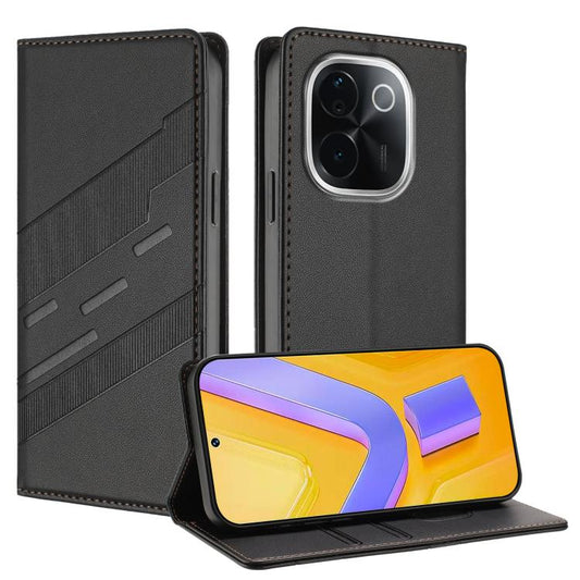Embossed Multi-functional Wallet Retro Leather Phone Case, For vivo iQOO Z9s Pro 5G India, For vivo Y03 4G Global, For vivo V40 Lite 5G Global, For vivo Y28 4G Global, For vivo X100s 5G Global, For vivo Y17s 4G Global