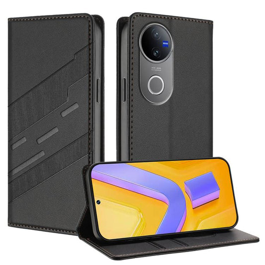 Embossed Multi-functional Wallet Retro Leather Phone Case, For vivo V50 5G Global, For vivo Y19s 4G Global, For vivo Y300 5G Global, For vivo Y200e 5G Global, For vivo V40e 5G India / iQOO Z9s 5G, For vivo V40 5G Global