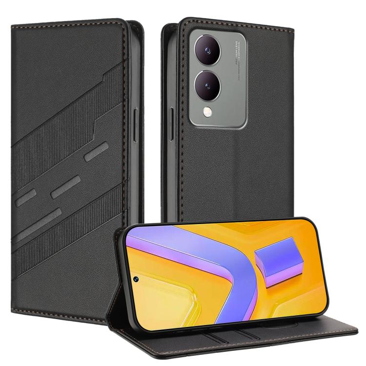Embossed Multi-functional Wallet Retro Leather Phone Case, For vivo iQOO Z9s Pro 5G India, For vivo Y03 4G Global, For vivo V40 Lite 5G Global, For vivo Y28 4G Global, For vivo X100s 5G Global, For vivo Y17s 4G Global