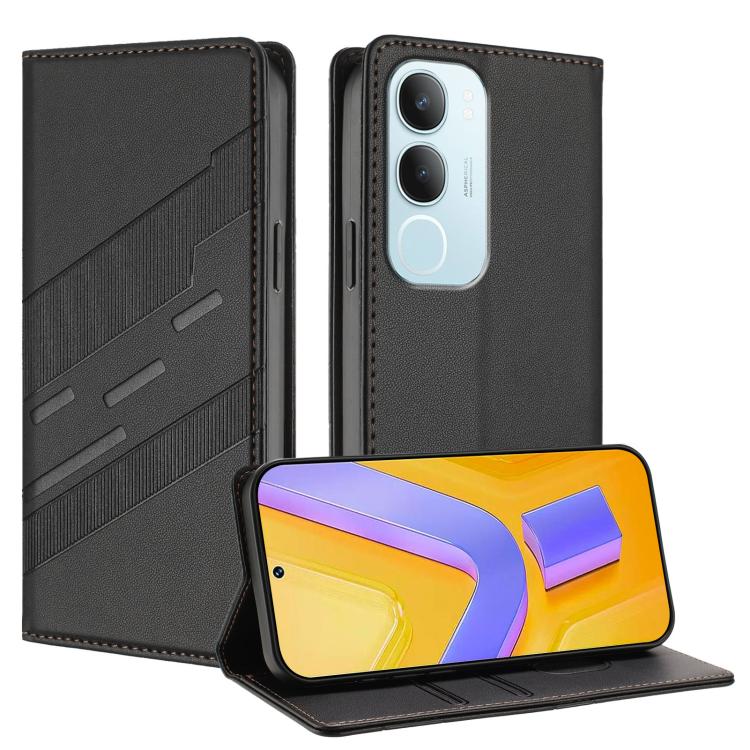 Embossed Multi-functional Wallet Retro Leather Phone Case, For vivo V50 5G Global, For vivo Y19s 4G Global, For vivo Y300 5G Global, For vivo Y200e 5G Global, For vivo V40e 5G India / iQOO Z9s 5G, For vivo V40 5G Global