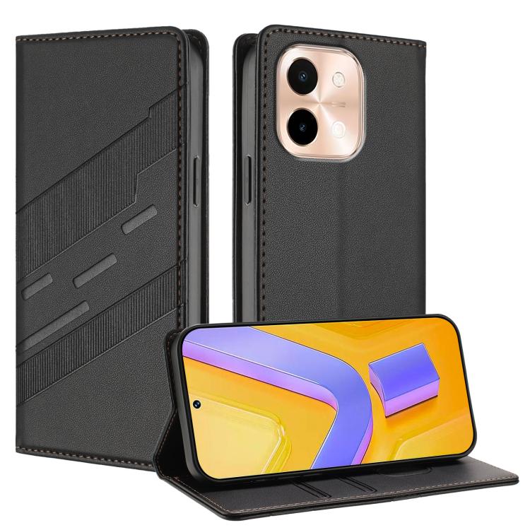 Embossed Multi-functional Wallet Retro Leather Phone Case, For vivo iQOO Z9s Pro 5G India, For vivo Y03 4G Global, For vivo V40 Lite 5G Global, For vivo Y28 4G Global, For vivo X100s 5G Global, For vivo Y17s 4G Global