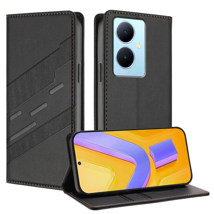 Embossed Multi-functional Wallet Retro Leather Phone Case, For vivo Y02A 4G / Y02 4G / Y11 2023, For vivo Y78+ 5G Global, For vivo Y56 5G Global, For vivo Y100 5G Global, For vivo V27 5G / V27 Pro 5G, For vivo V27e 4G Global