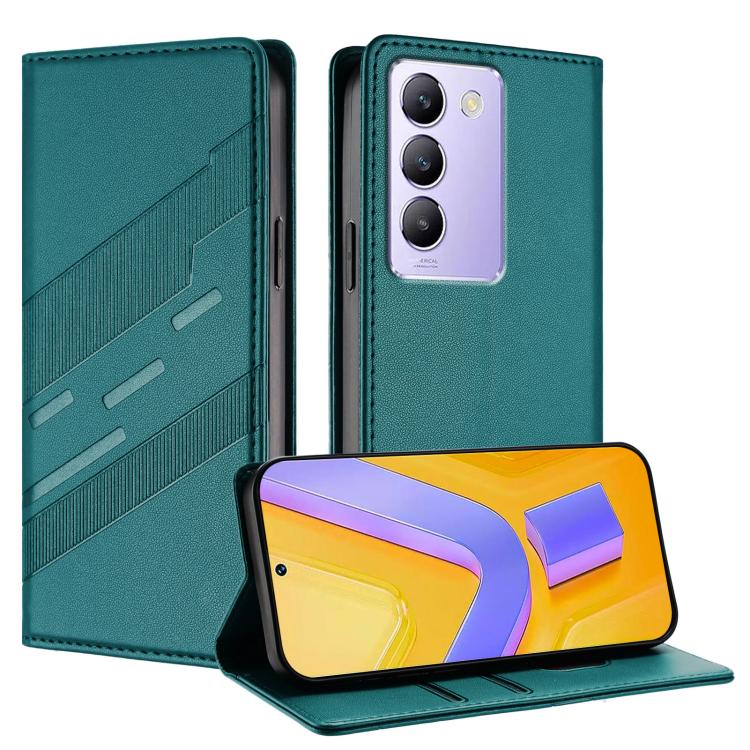Embossed Multi-functional Wallet Retro Leather Phone Case, For vivo V50 5G Global, For vivo Y19s 4G Global, For vivo Y300 5G Global, For vivo Y200e 5G Global, For vivo V40e 5G India / iQOO Z9s 5G, For vivo V40 5G Global