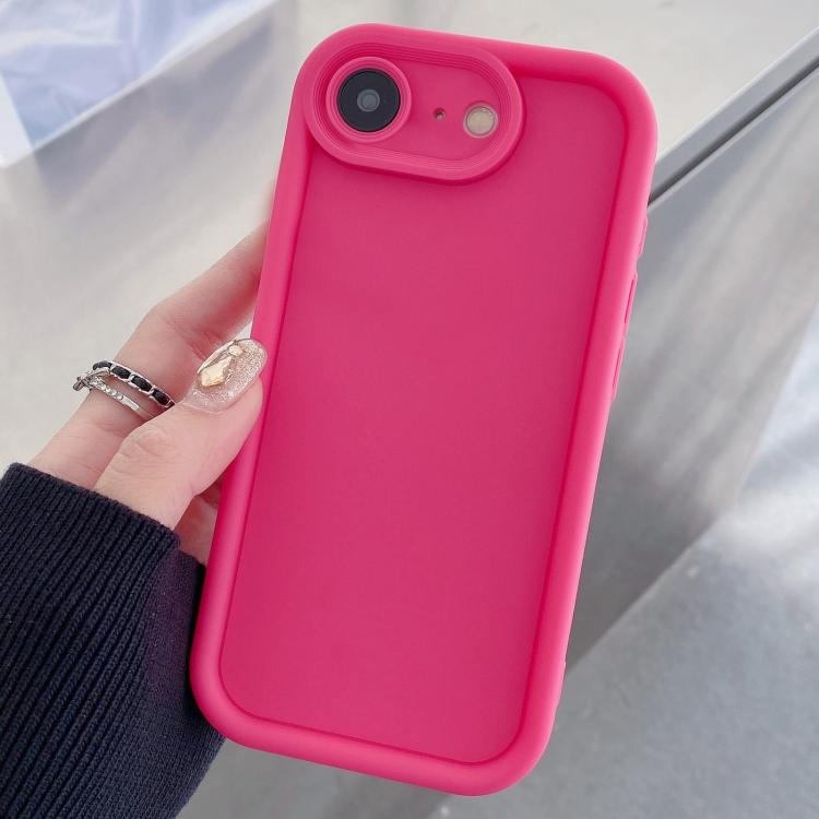Shockproof Frame Frosted Precise Hole TPU Phone Case, For iPhone 15, For iPhone 14 Plus, For iPhone 14, For iPhone 14 Pro, For iPhone 14 Pro Max, For iPhone SE 2022 / 2020 / 8 / 7
