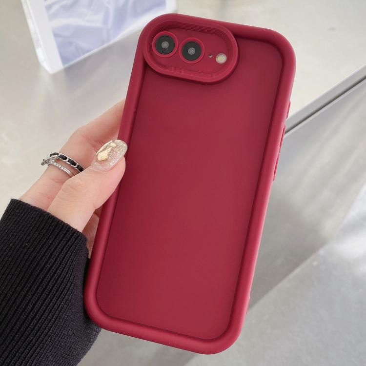 Shockproof Frame Frosted Precise Hole TPU Phone Case, For iPhone 8 Plus / 7 Plus