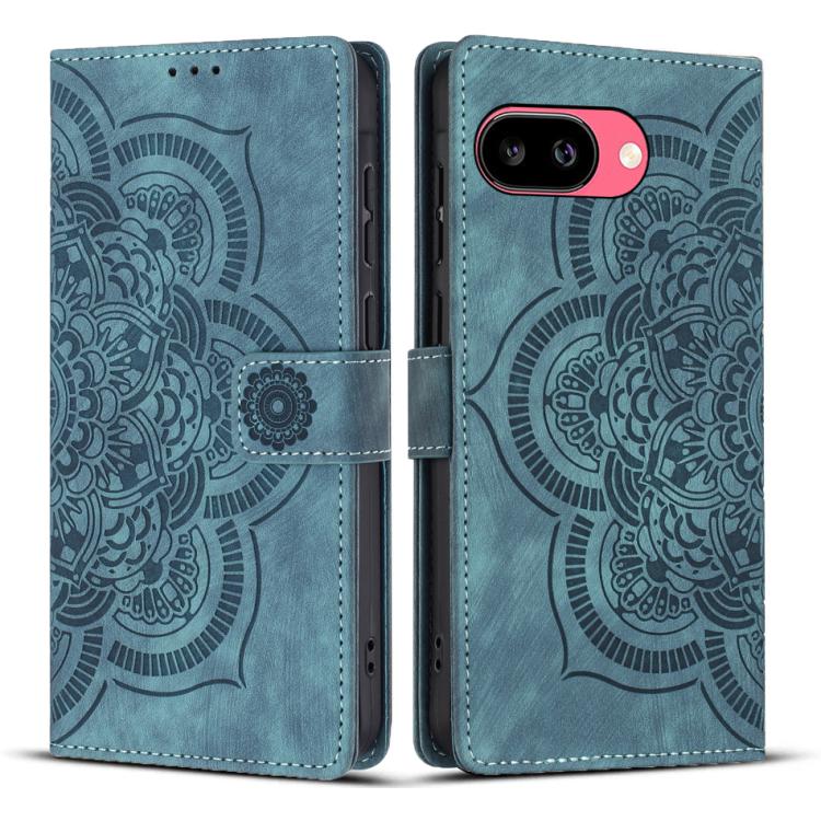 Mandala Embossed Retro Frosted Leather Phone Case, For Google Pixel 11 Pro XL, For Google Pixel 11 / 11 Pro, For Google Pixel 10a, For Google Pixel 9a, For Google Pixel 9 Pro XL, For Google Pixel 9 / 9 Pro, For Google Pixel 8a, For Google Pixel 8 Pro  ...