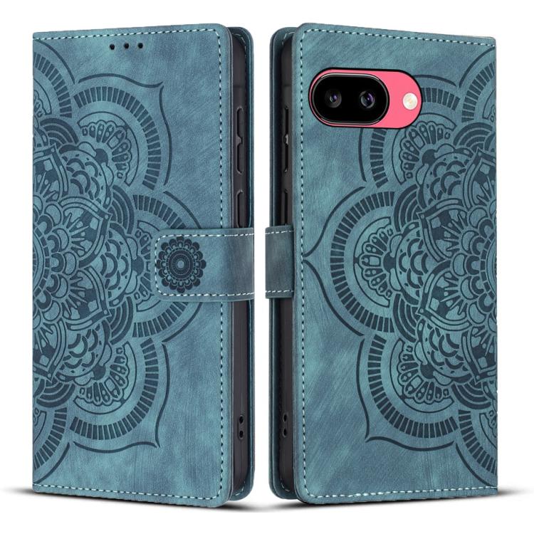 Mandala Embossed Retro Frosted Leather Phone Case, For Google Pixel 11 Pro XL, For Google Pixel 11 / 11 Pro, For Google Pixel 10a, For Google Pixel 9a, For Google Pixel 9 Pro XL, For Google Pixel 9 / 9 Pro, For Google Pixel 8a, For Google Pixel 8 Pro  ...