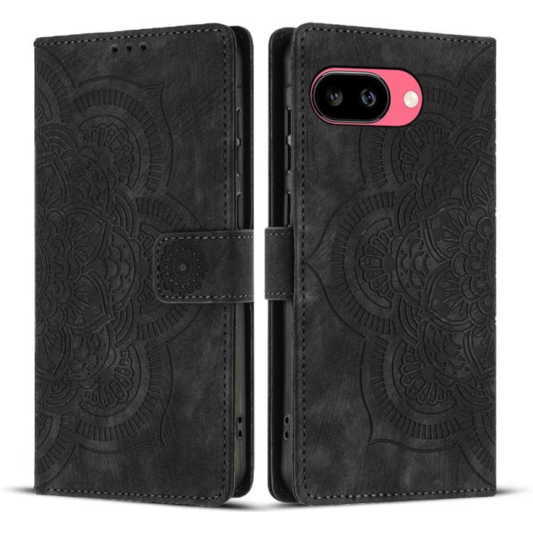 Mandala Embossed Retro Frosted Leather Phone Case, For Google Pixel 11 Pro XL, For Google Pixel 11 / 11 Pro, For Google Pixel 10a, For Google Pixel 9a, For Google Pixel 9 Pro XL, For Google Pixel 9 / 9 Pro, For Google Pixel 8a, For Google Pixel 8 Pro  ...