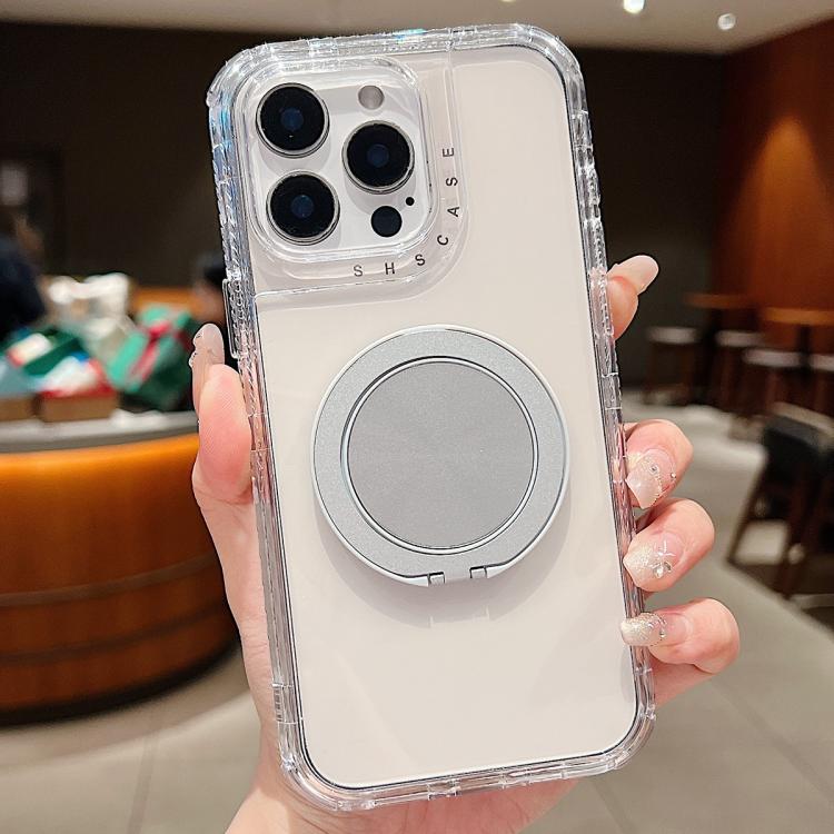 Dreamland Transparent MagSafe Holder Phone Case, For iPhone 15 Plus, For iPhone 15, For iPhone 14 Plus, For iPhone 14, For iPhone 14 Pro, For iPhone 14 Pro Max