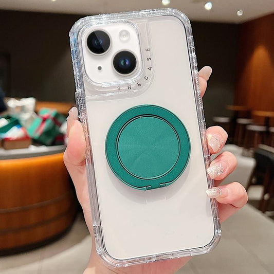 Dreamland Transparent MagSafe Holder Phone Case, For iPhone 15 Plus, For iPhone 15, For iPhone 14 Plus, For iPhone 14, For iPhone 14 Pro, For iPhone 14 Pro Max