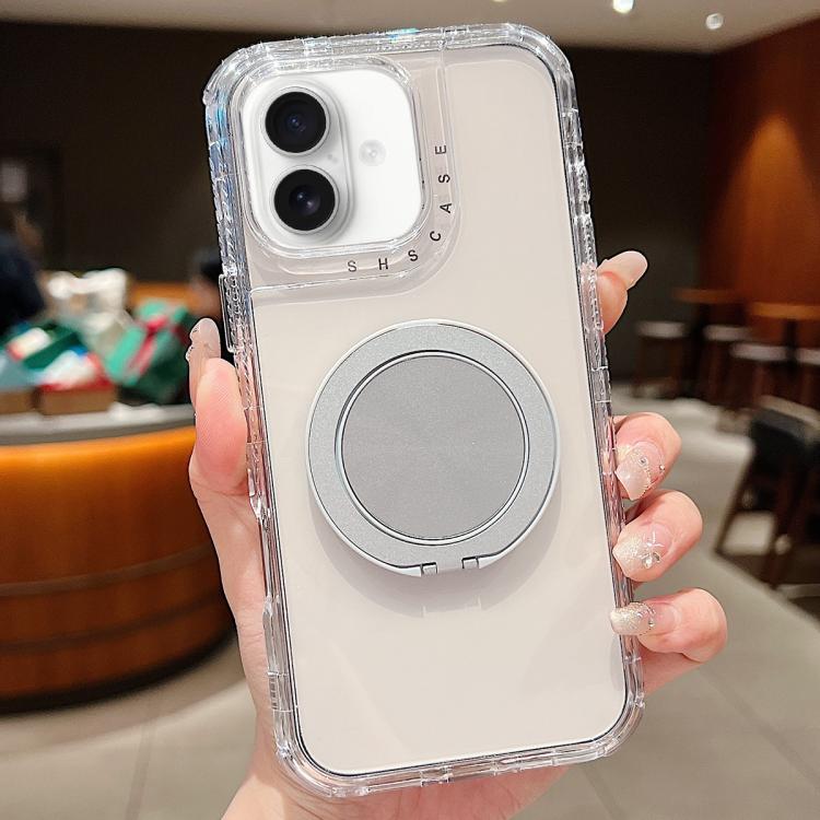 Dreamland Transparent MagSafe Holder Phone Case, For iPhone 16 Pro Max, For iPhone 16 Pro, For iPhone 16 Plus, For iPhone 16, For iPhone 15 Pro Max, For iPhone 15 Pro
