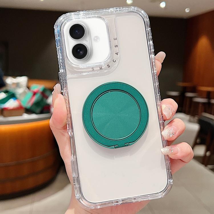 Dreamland Transparent MagSafe Holder Phone Case, For iPhone 16 Pro Max, For iPhone 16 Pro, For iPhone 16 Plus, For iPhone 16, For iPhone 15 Pro Max, For iPhone 15 Pro