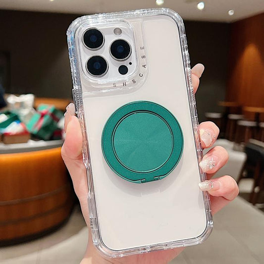 Dreamland Transparent MagSafe Holder Phone Case, For iPhone 16 Pro Max, For iPhone 16 Pro, For iPhone 16 Plus, For iPhone 16, For iPhone 15 Pro Max, For iPhone 15 Pro
