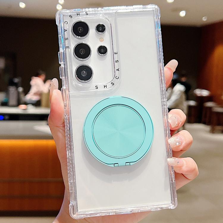 Dreamland Transparent MagSafe Holder Phone Case, For Samsung Galaxy S23 5G, For Samsung Galaxy S22 Ultra 5G, For Samsung Galaxy S22+ 5G, For Samsung Galaxy S22 5G, For Samsung Galaxy S21 5G, For Samsung Galaxy S21+ 5G