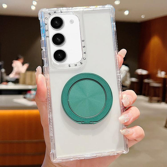 Dreamland Transparent MagSafe Holder Phone Case, For Samsung Galaxy S23 5G, For Samsung Galaxy S22 Ultra 5G, For Samsung Galaxy S22+ 5G, For Samsung Galaxy S22 5G, For Samsung Galaxy S21 5G, For Samsung Galaxy S21+ 5G