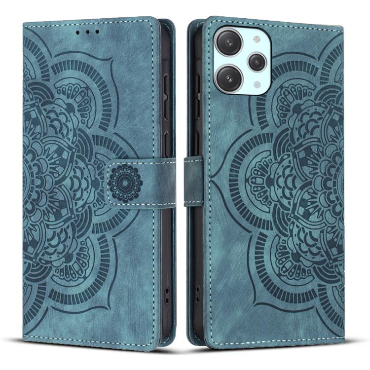 Mandala Embossed Retro Frosted Leather Phone Case, For Xiaomi 15T Pro 5G, For Xiaomi 15T 5G, For Xiaomi 14T Pro, For Xiaomi 14T, For Xiaomi Poco M6 Pro 5G / Redmi 12, For Xiaomi 13T / 13T Pro, For Xiaomi Poco X5 Pro, For Xiaomi Poco X5 / Redmi Note 12 5G