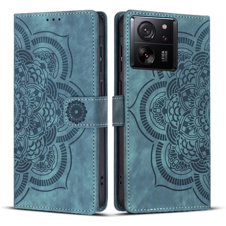 Mandala Embossed Retro Frosted Leather Phone Case, For Xiaomi 15T Pro 5G, For Xiaomi 15T 5G, For Xiaomi 14T Pro, For Xiaomi 14T, For Xiaomi Poco M6 Pro 5G / Redmi 12, For Xiaomi 13T / 13T Pro, For Xiaomi Poco X5 Pro, For Xiaomi Poco X5 / Redmi Note 12 5G