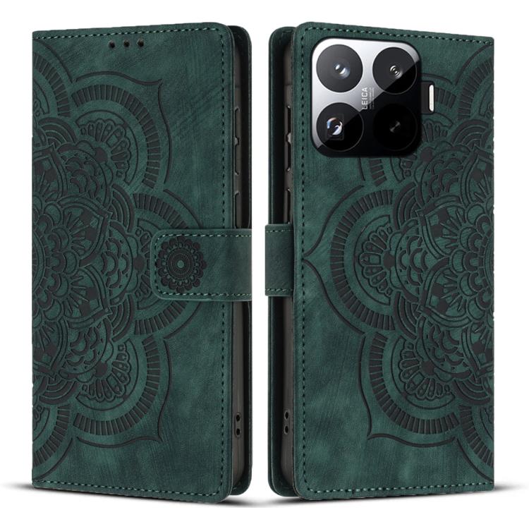Mandala Embossed Retro Frosted Leather Phone Case, For Xiaomi 17T Pro 5G, For Xiaomi 17T 5G, For Xiaomi 15T Pro 5G, For Xiaomi 15T 5G, For Xiaomi 14T Pro, For Xiaomi 14T, For Xiaomi Poco M6 Pro 5G / Redmi 12, For Xiaomi 13T / 13T Pro                   ...