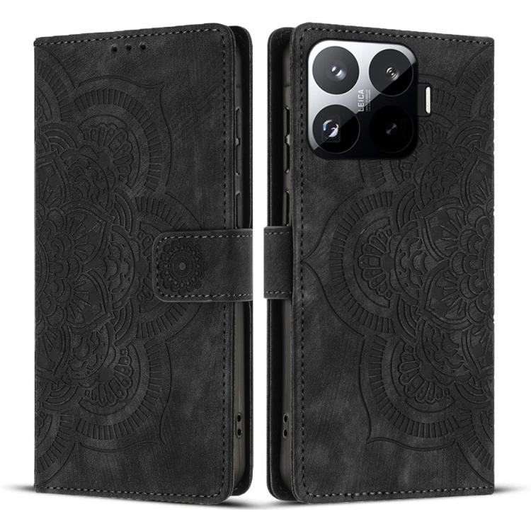 Mandala Embossed Retro Frosted Leather Phone Case, For Xiaomi 17T Pro 5G, For Xiaomi 17T 5G, For Xiaomi 15T Pro 5G, For Xiaomi 15T 5G, For Xiaomi 14T Pro, For Xiaomi 14T, For Xiaomi Poco M6 Pro 5G / Redmi 12, For Xiaomi 13T / 13T Pro                   ...