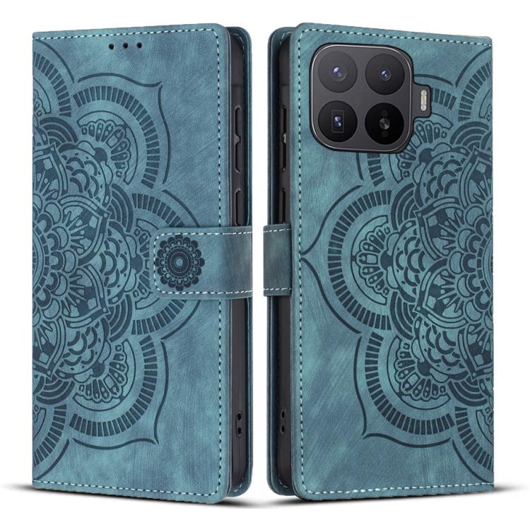 Mandala Embossed Retro Frosted Leather Phone Case, For Xiaomi 17T Pro 5G, For Xiaomi 17T 5G, For Xiaomi 15T Pro 5G, For Xiaomi 15T 5G, For Xiaomi 14T Pro, For Xiaomi 14T, For Xiaomi Poco M6 Pro 5G / Redmi 12, For Xiaomi 13T / 13T Pro                   ...