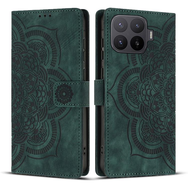 Mandala Embossed Retro Frosted Leather Phone Case, For Xiaomi 17T Pro 5G, For Xiaomi 17T 5G, For Xiaomi 15T Pro 5G, For Xiaomi 15T 5G, For Xiaomi 14T Pro, For Xiaomi 14T, For Xiaomi Poco M6 Pro 5G / Redmi 12, For Xiaomi 13T / 13T Pro                   ...