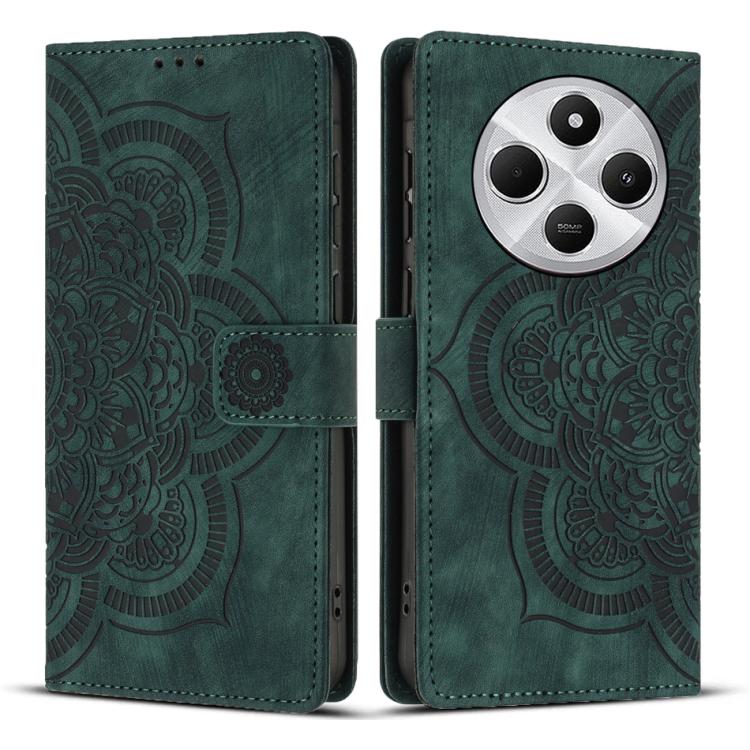 Mandala Embossed Retro Frosted Leather Phone Case, For Redmi 14C / A4 5G, For Redmi Note 14 5G, For Redmi Note 14 Pro 5G, For Redmi 13 4G / 5G Global, For Redmi A3 / Poco C61 4G, For Redmi Note 13 Pro 4G, For Redmi Note 13 4G, For Redmi 13C 4G / 5G    ...