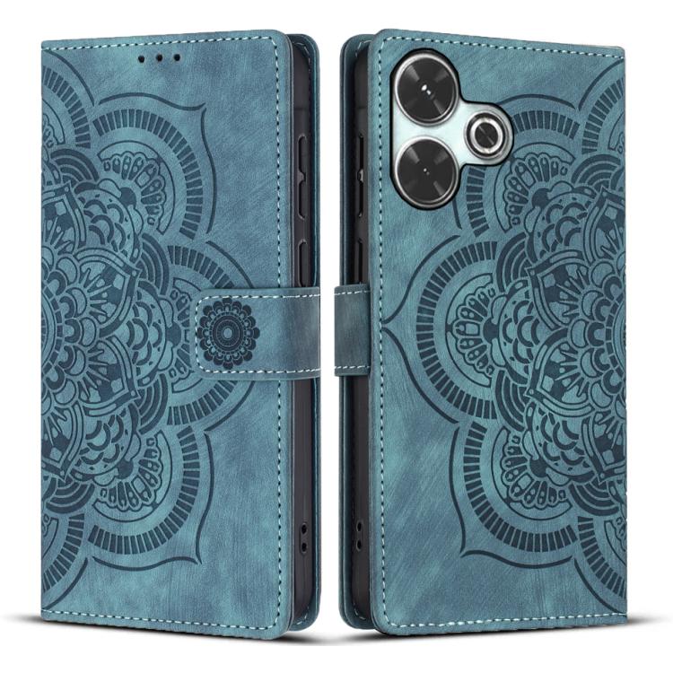 Mandala Embossed Retro Frosted Leather Phone Case, For Redmi 14C / A4 5G, For Redmi Note 14 5G, For Redmi Note 14 Pro 5G, For Redmi 13 4G / 5G Global, For Redmi A3 / Poco C61 4G, For Redmi Note 13 Pro 4G, For Redmi Note 13 4G, For Redmi 13C 4G / 5G    ...