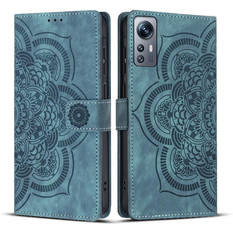 Mandala Embossed Retro Frosted Leather Phone Case, For Redmi Note 13 Pro 5G, For Redmi Note 11S / 12S, For Redmi Note 12 4G, For Redmi Note 11 Pro 4G / 5G