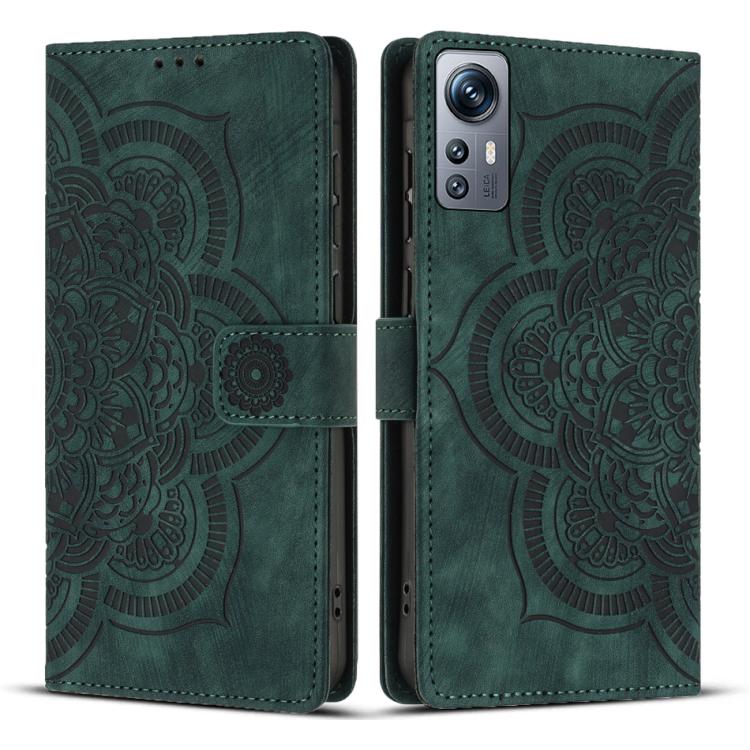 Mandala Embossed Retro Frosted Leather Phone Case, For Redmi Note 13 Pro 5G, For Redmi Note 11S / 12S, For Redmi Note 12 4G, For Redmi Note 11 Pro 4G / 5G