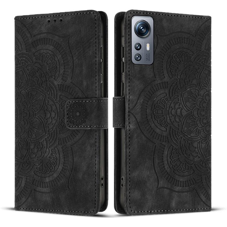 Mandala Embossed Retro Frosted Leather Phone Case, For Redmi Note 13 Pro 5G, For Redmi Note 11S / 12S, For Redmi Note 12 4G, For Redmi Note 11 Pro 4G / 5G