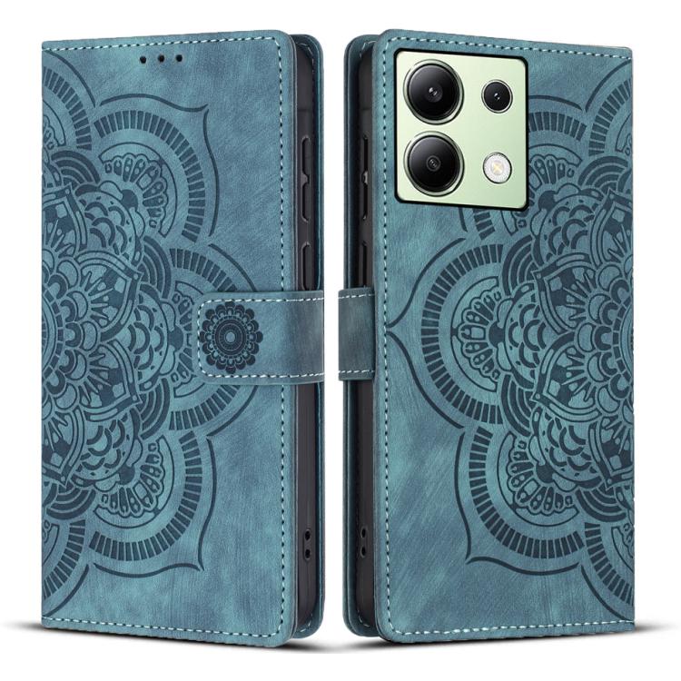 Mandala Embossed Retro Frosted Leather Phone Case, For Redmi 14C / A4 5G, For Redmi Note 14 5G, For Redmi Note 14 Pro 5G, For Redmi 13 4G / 5G Global, For Redmi A3 / Poco C61 4G, For Redmi Note 13 Pro 4G, For Redmi Note 13 4G, For Redmi 13C 4G / 5G    ...