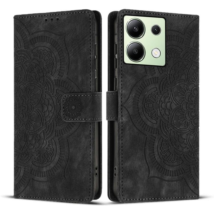 Mandala Embossed Retro Frosted Leather Phone Case, For Redmi 14C / A4 5G, For Redmi Note 14 5G, For Redmi Note 14 Pro 5G, For Redmi 13 4G / 5G Global, For Redmi A3 / Poco C61 4G, For Redmi Note 13 Pro 4G, For Redmi Note 13 4G, For Redmi 13C 4G / 5G    ...