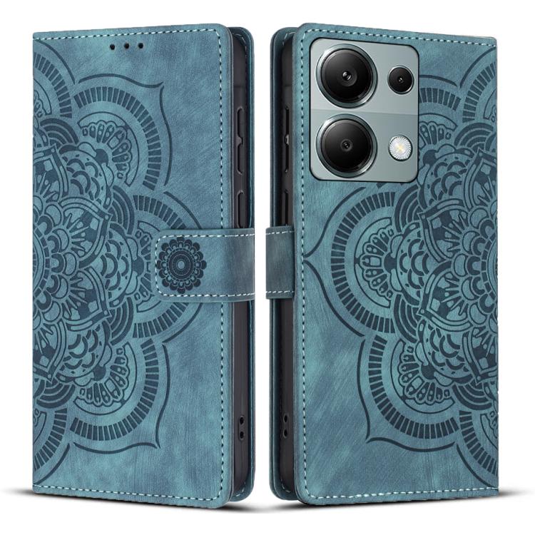 Mandala Embossed Retro Frosted Leather Phone Case, For Redmi 14C / A4 5G, For Redmi Note 14 5G, For Redmi Note 14 Pro 5G, For Redmi 13 4G / 5G Global, For Redmi A3 / Poco C61 4G, For Redmi Note 13 Pro 4G, For Redmi Note 13 4G, For Redmi 13C 4G / 5G    ...
