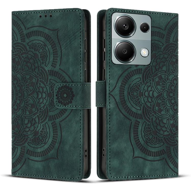 Mandala Embossed Retro Frosted Leather Phone Case, For Redmi 14C / A4 5G, For Redmi Note 14 5G, For Redmi Note 14 Pro 5G, For Redmi 13 4G / 5G Global, For Redmi A3 / Poco C61 4G, For Redmi Note 13 Pro 4G, For Redmi Note 13 4G, For Redmi 13C 4G / 5G    ...