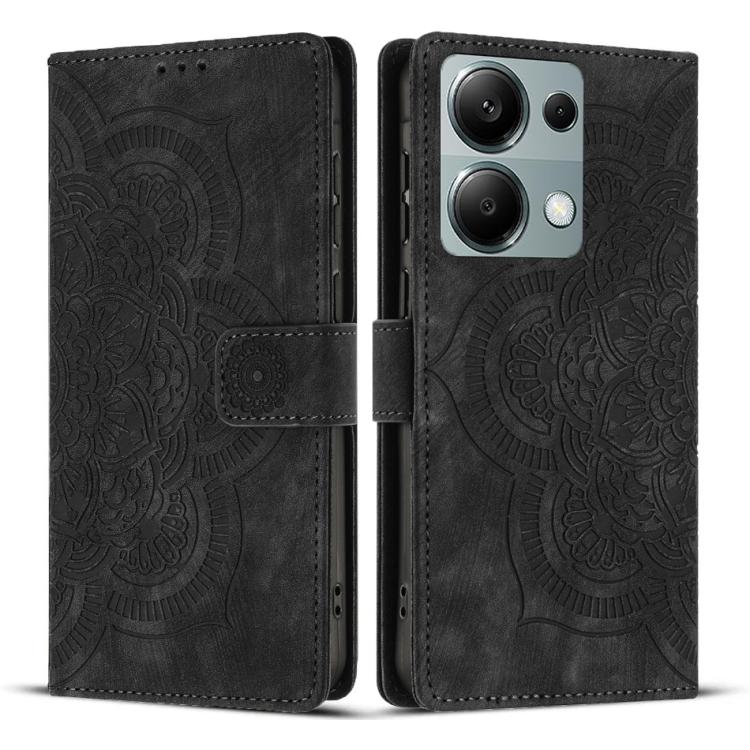 Mandala Embossed Retro Frosted Leather Phone Case, For Redmi 14C / A4 5G, For Redmi Note 14 5G, For Redmi Note 14 Pro 5G, For Redmi 13 4G / 5G Global, For Redmi A3 / Poco C61 4G, For Redmi Note 13 Pro 4G, For Redmi Note 13 4G, For Redmi 13C 4G / 5G    ...