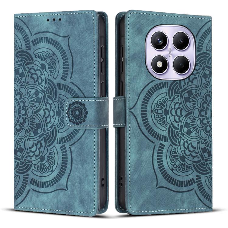 Mandala Embossed Retro Frosted Leather Phone Case, For Redmi Note 15 Pro+ 5G Global 163.3mm, For Redmi Note 15 4G / 5G Global 164mm, For Redmi Note 15 Pro 4G Global 163.2mm, For Redmi Note 15 Pro 5G Global 163.6mm, For Redmi 15C 5G / 4G EU 173mm       ...