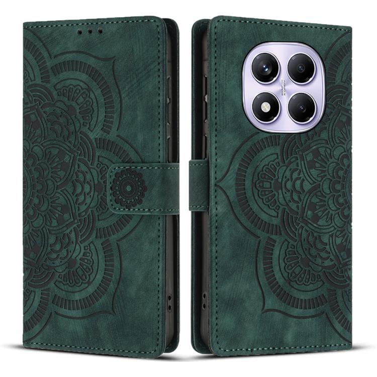 Mandala Embossed Retro Frosted Leather Phone Case, For Redmi 14C / A4 5G, For Redmi Note 14 5G, For Redmi Note 14 Pro 5G, For Redmi 13 4G / 5G Global, For Redmi A3 / Poco C61 4G, For Redmi Note 13 Pro 4G, For Redmi Note 13 4G, For Redmi 13C 4G / 5G    ...