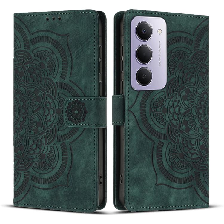 Mandala Embossed Retro Frosted Leather Phone Case, For Redmi Note 15 Pro+ 5G Global 163.3mm, For Redmi Note 15 4G / 5G Global 164mm, For Redmi Note 15 Pro 4G Global 163.2mm, For Redmi Note 15 Pro 5G Global 163.6mm, For Redmi 15C 5G / 4G EU 173mm       ...