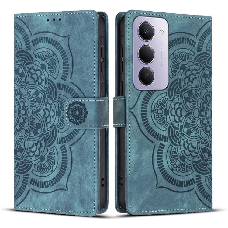 Mandala Embossed Retro Frosted Leather Phone Case, For Redmi Note 15 Pro+ 5G Global 163.3mm, For Redmi Note 15 4G / 5G Global 164mm, For Redmi Note 15 Pro 4G Global 163.2mm, For Redmi Note 15 Pro 5G Global 163.6mm, For Redmi 15C 5G / 4G EU 173mm       ...