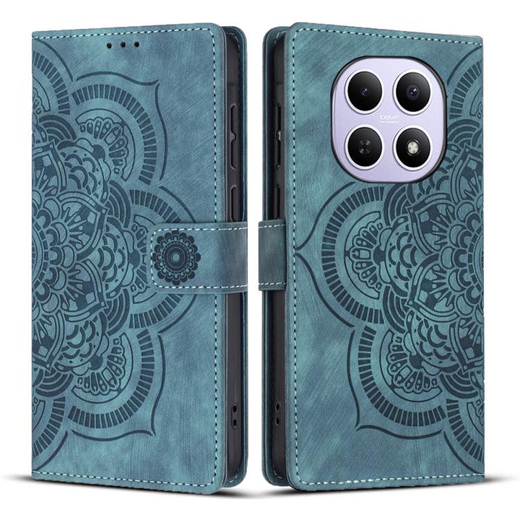 Mandala Embossed Retro Frosted Leather Phone Case, For Redmi Note 15 Pro+ 5G Global 163.3mm, For Redmi Note 15 4G / 5G Global 164mm, For Redmi Note 15 Pro 4G Global 163.2mm, For Redmi Note 15 Pro 5G Global 163.6mm, For Redmi 15C 5G / 4G EU 173mm       ...