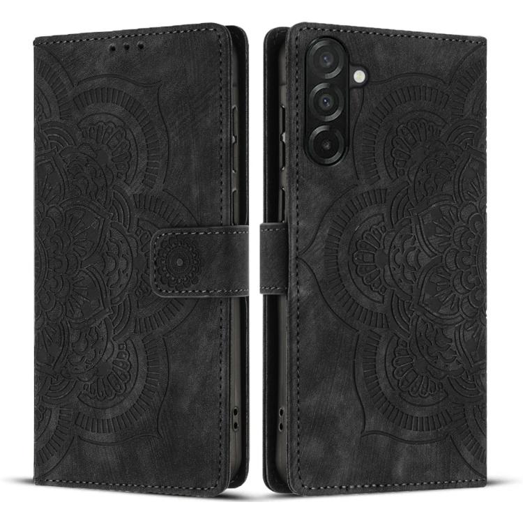 Mandala Embossed Retro Frosted Leather Phone Case, For Samsung Galaxy A57 5G, For Samsung Galaxy A37 5G, For Galaxy A27 5G, For Samsung Galaxy A07 4G / A06 4G, For Samsung Galaxy A17 5G / A26 5G, For Samsung Galaxy A56 5G, For Samsung Galaxy A26 5G    ...