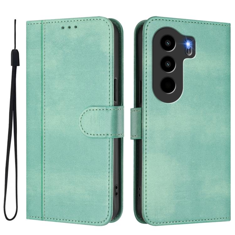 Line Splicing Buckle Retro Leather Phone Case, For itel Power 70, For itel S25 Ultra 4G, For itel S25 4G, For itel A80 4G, For itel A50C, For itel A50
