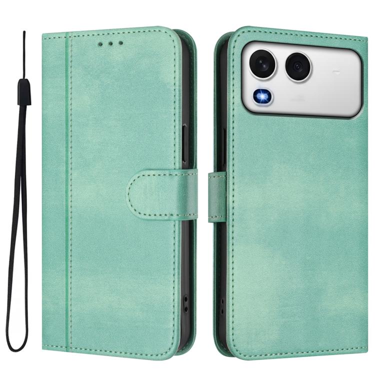 Line Splicing Buckle Retro Leather Phone Case, For itel A200 4G / A200+ 4G, For itel A95 5G, For itel A90 4G, For itel City 100, For itel A58 Lite / A49 Play, For itel P55T 4G / Tecno Spark Go 2024